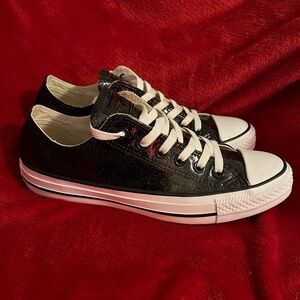Converse Allstar Black Glitter